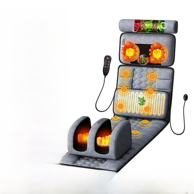 Back and waist massage mattress