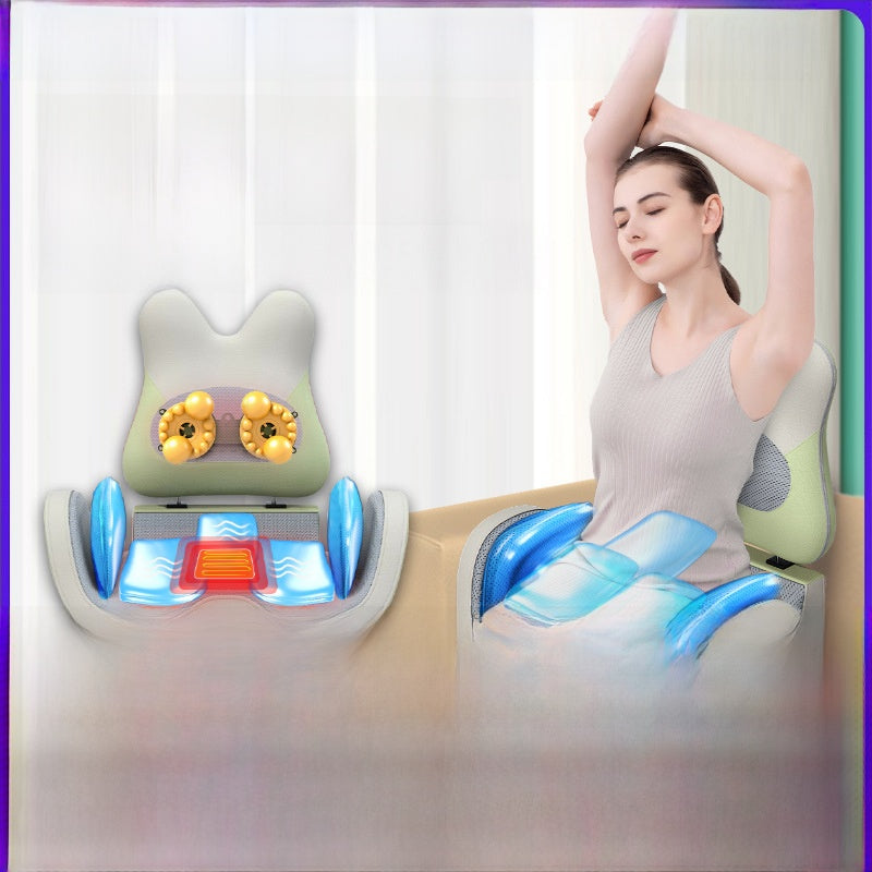 Back support massage pad