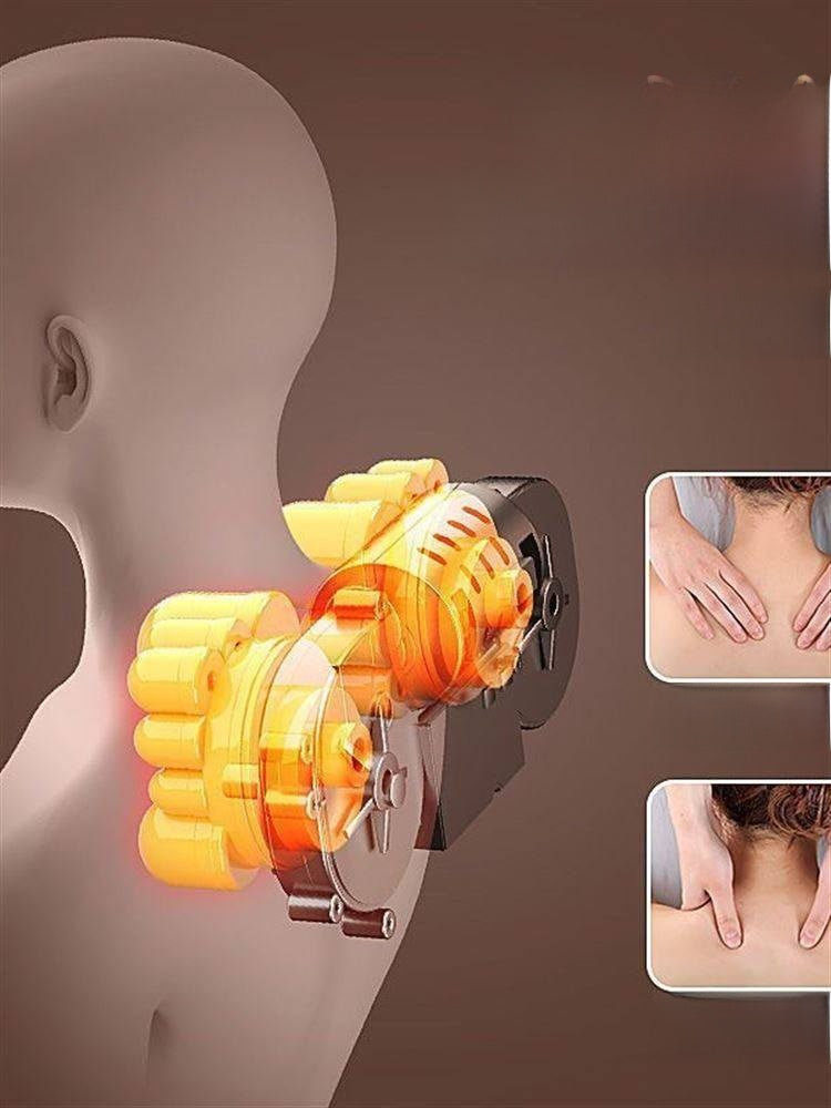 Back and waist massage mattress