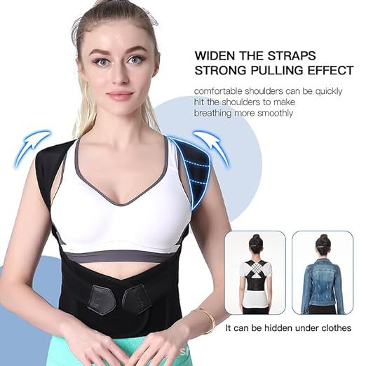 Adjustable Posture Corrector Back Support Belt
