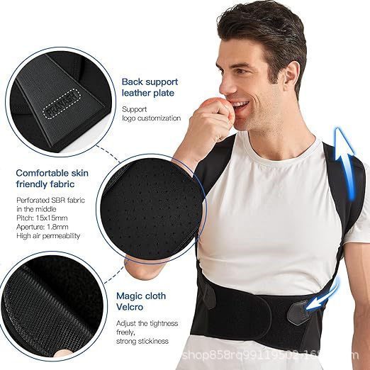 Adjustable Posture Corrector Back Support Belt