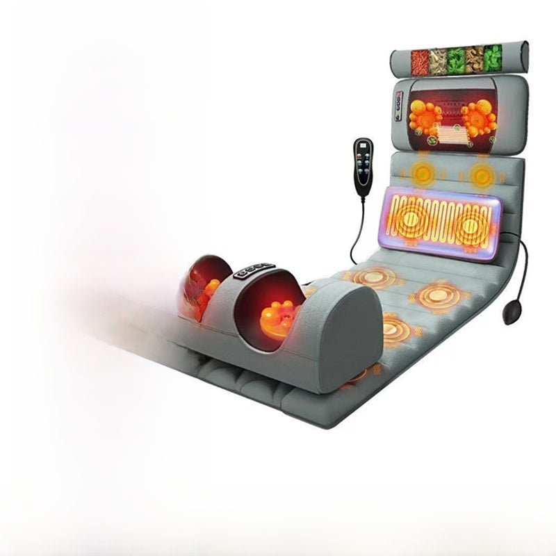 Back and waist massage mattress